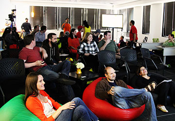group of software developers