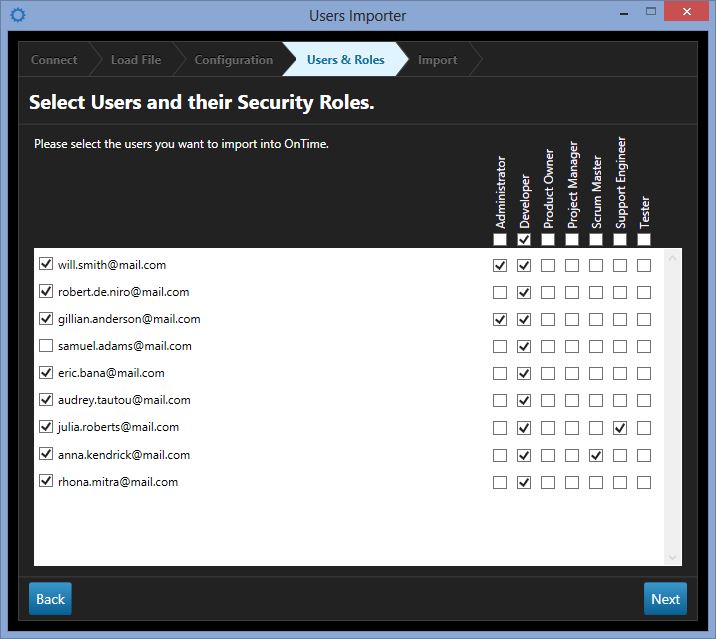 User Importer